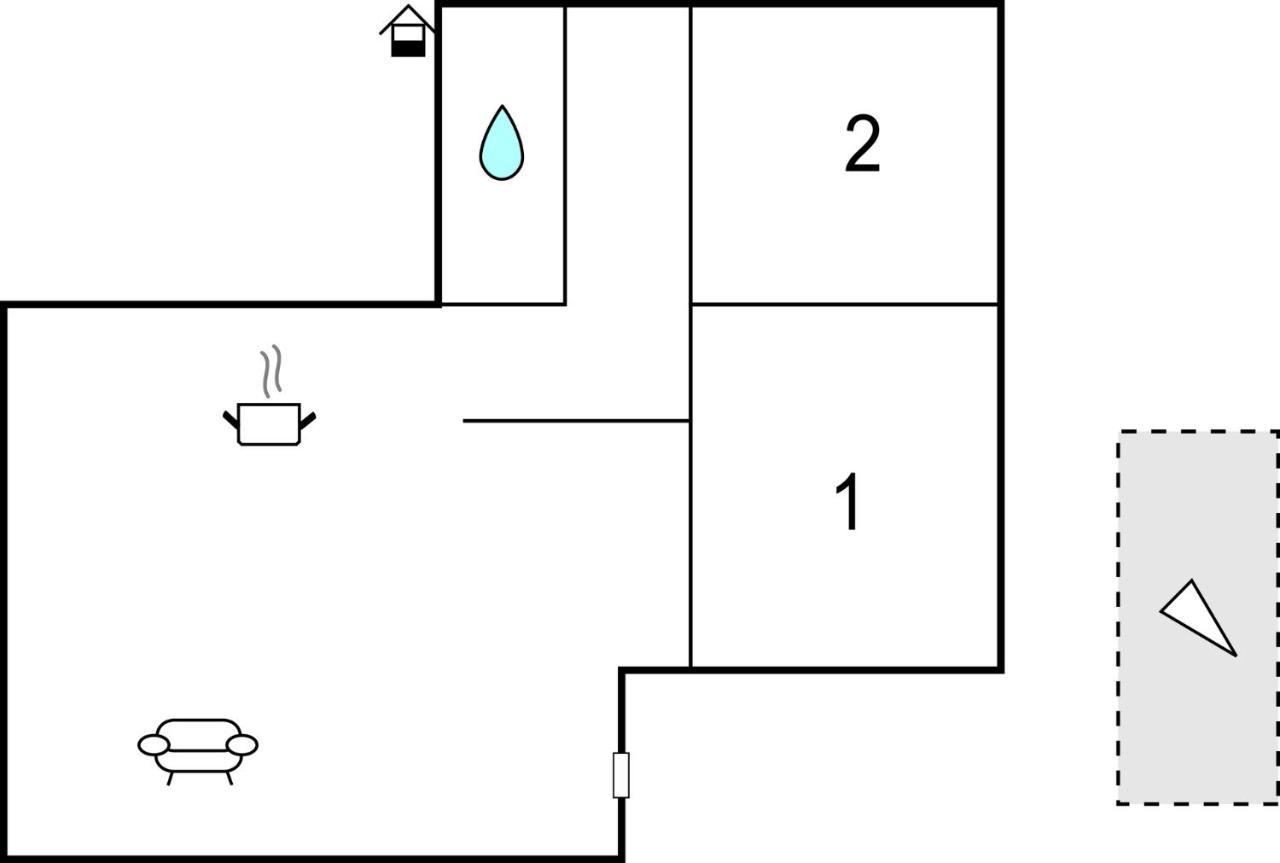 2 Bedroom Cozy Apartment In Omišalj Esterno foto
